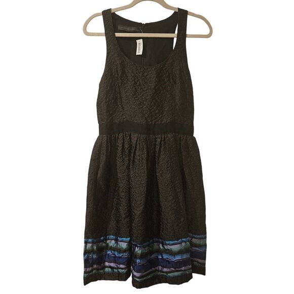 Proenza Schouler Printed Knee-Length Dress Crepe Silk Blend Womens‎ Size 6 NWT - Picture 1 of 7